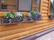 Кованая подставка для цветов №130 в Екатеринбурге фото