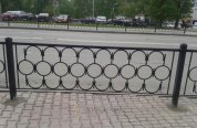 Пешеходное ограждение 19 в Екатеринбурге фото
