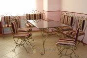 Кованый стол №50 в Екатеринбурге фото