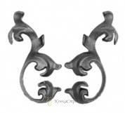 19-1739 Лист штампованный 9.6x16.4 см, толщина 4-6 мм в Екатеринбурге фото

