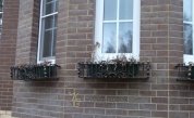 Кованая подставка для цветов №121 в Екатеринбурге фото