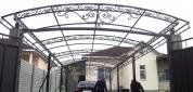 Навес для автомобиля №134 в Екатеринбурге фото