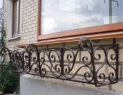 Кованая подставка для цветов №115 в Екатеринбурге фото