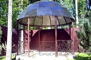 Кованая беседка №30 в Екатеринбурге фото
