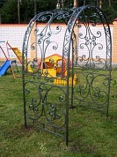 Кованая арка №24 в Екатеринбурге фото
