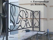 Лестничное ограждение №34 в Екатеринбурге фото
