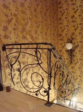 Лестничное ограждение №49 в Екатеринбурге фото
