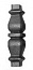 82403 Поковка для стоек 4.4х15 см, основ. 24x24 мм