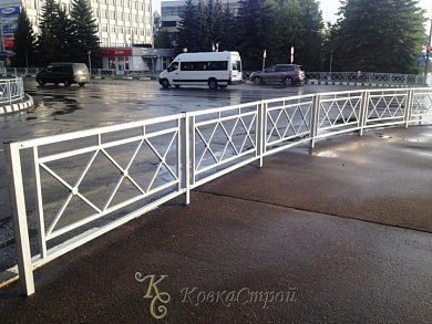 Пешеходное ограждение 10 в Екатеринбурге фото
