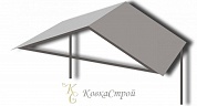 Кованый козырек №3 в Екатеринбурге фото
