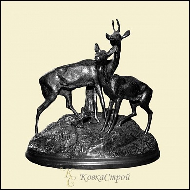 Олени на горе