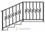 Кованые перила №6 в Екатеринбурге фото
