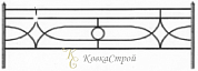Кованая оградка №94 в Екатеринбурге фото
