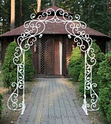 Кованая арка №44 в Екатеринбурге фото
