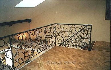 Лестничное ограждение №242 в Екатеринбурге фото
