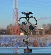 Кованый подсвечник №103 в Екатеринбурге фото