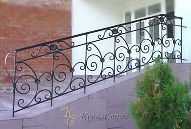 Лестничное ограждение №101 в Екатеринбурге фото
