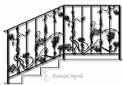 Кованые перила №20 в Екатеринбурге фото
