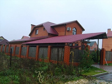 Навес для автомобиля №49 в Екатеринбурге фото