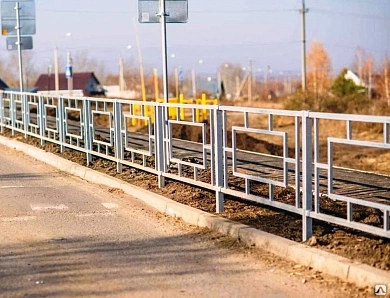 Пешеходное ограждение 21 в Екатеринбурге фото
